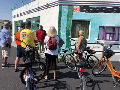 women's history bike tour
