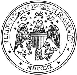 Old Illinois State Seal