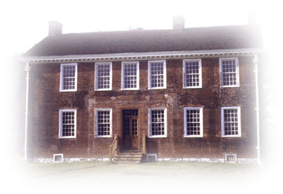 Exterior front view of the Jarrot Mansion